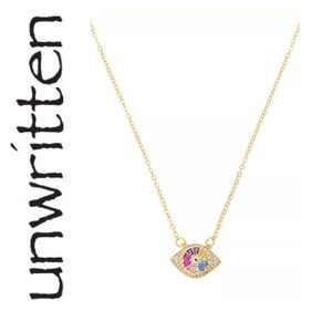 🌟 Unwritten Protect Evil Eye Pendant Necklace